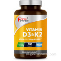 Vitamind3 K2 para comprimidos multifitamina de absorção de cálcio
